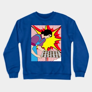 Retro Baking Cake Hobby Crewneck Sweatshirt